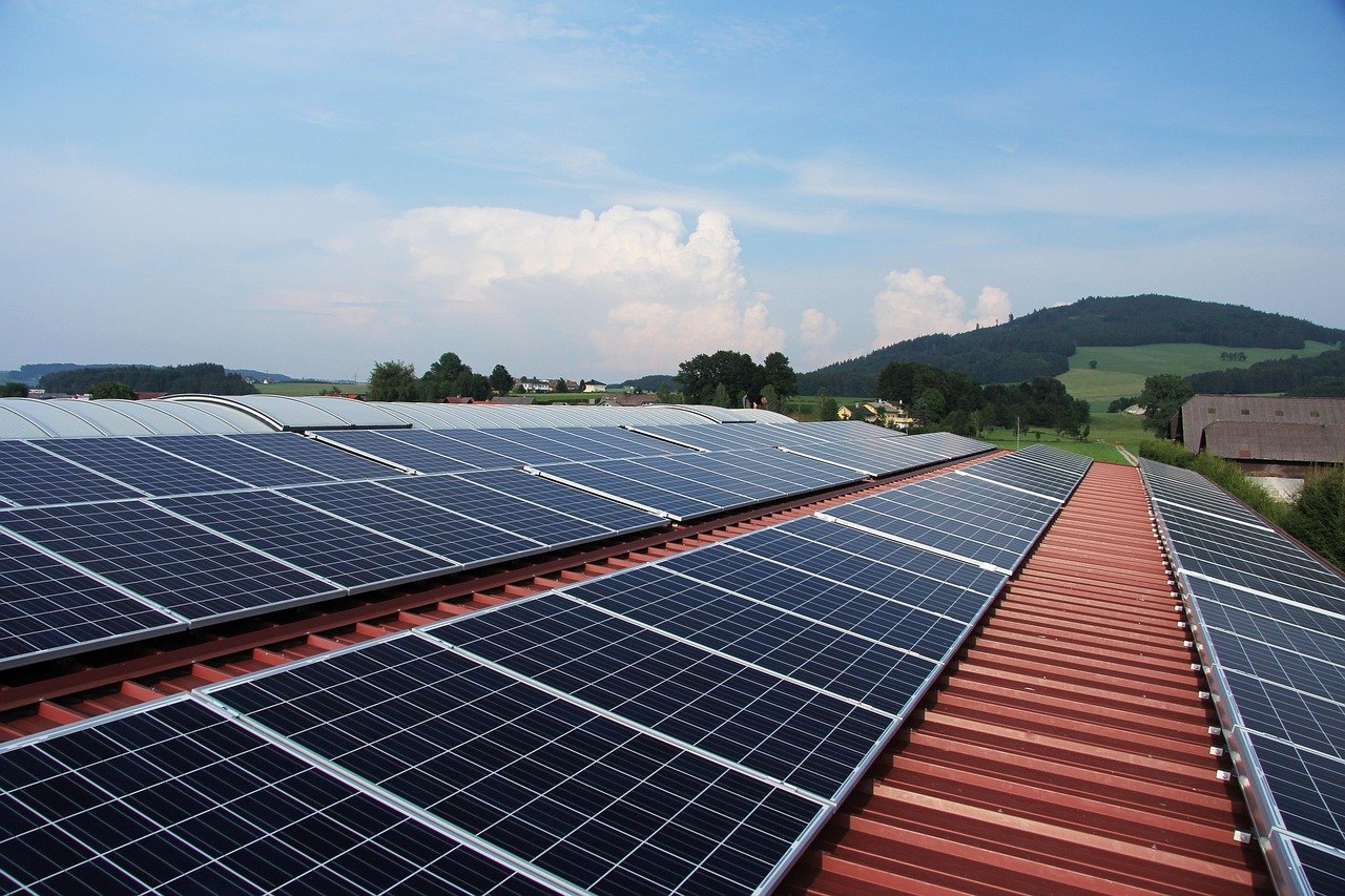 services-01 solar energy, solar panels, photovoltaics, panels, nature, sun, sky